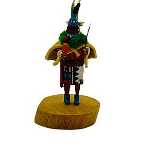 Handmade Miniature 1.5" (app.) Kachina Doll - "Zuni Hemis Kachina's Uncle"